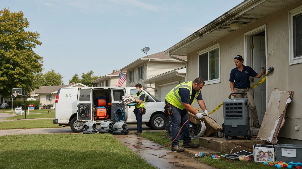 Water Damage Restoration in Greenville, WI near me
